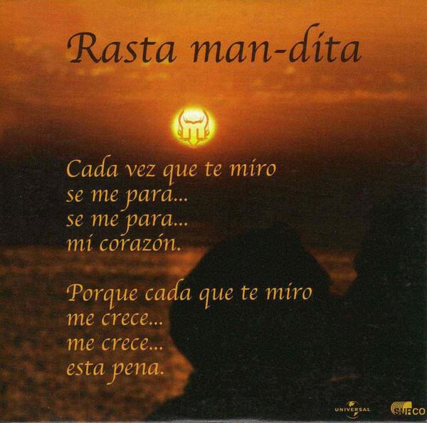 Album cover art for "Rastaman-Dita" by Molotov