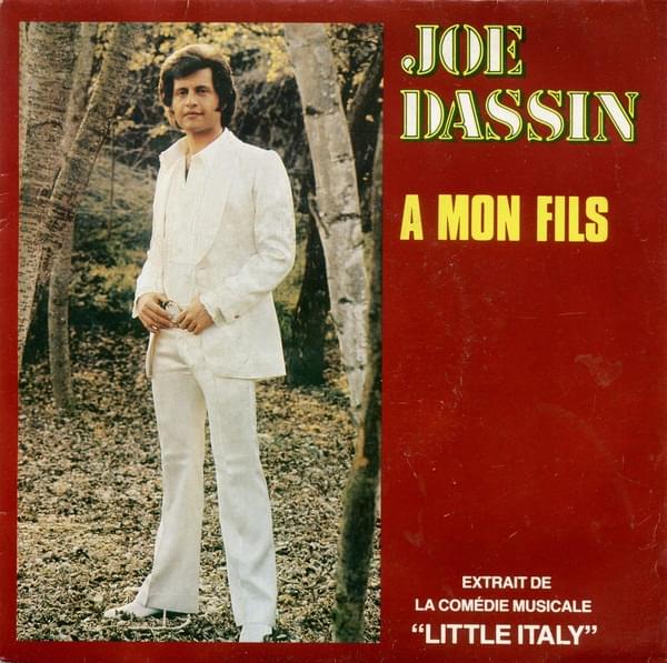 Album cover art for "À mon fils (Sebastian)" by Joe Dassin
