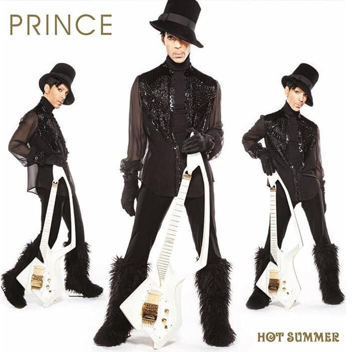 Album cover art for "Hot Summer" by Prince