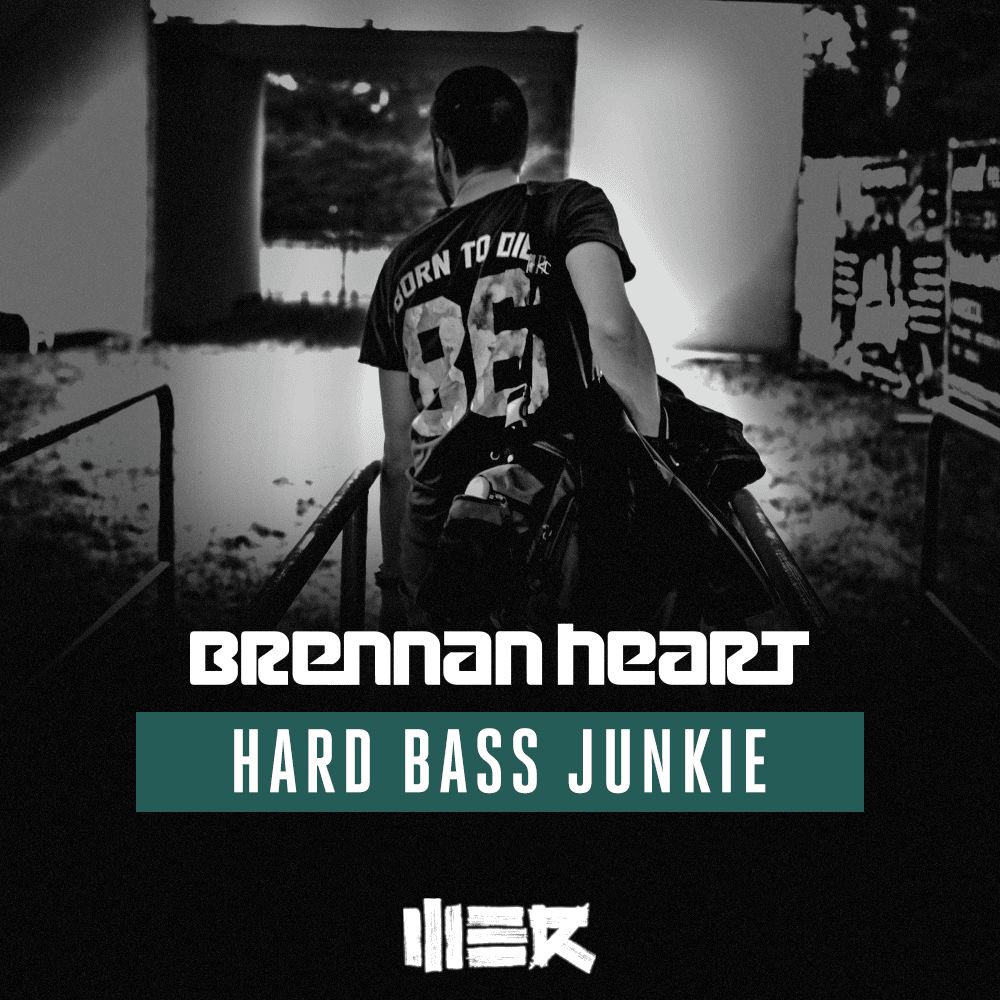 Album cover art for "Hardbass Junkie" by Brennan Heart