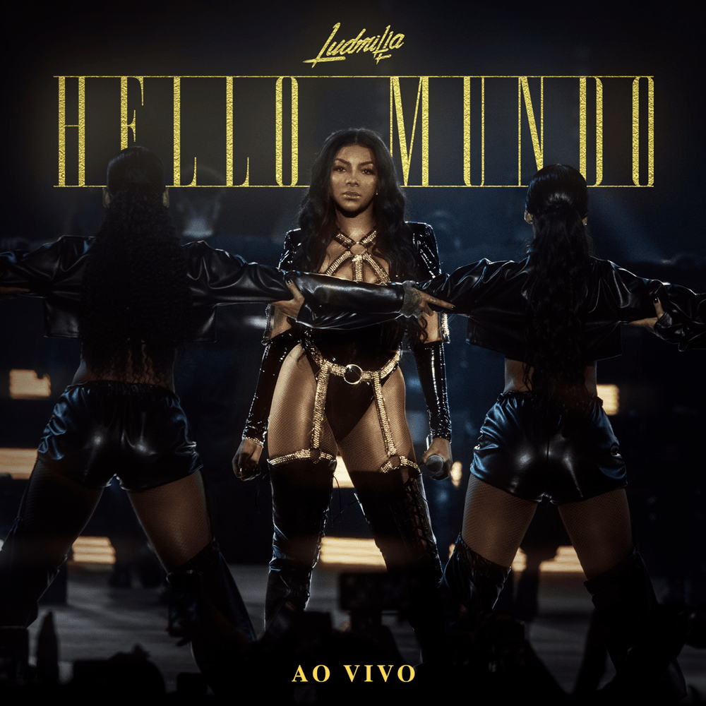 Album cover art for "Cheguei (Ao Vivo)" by LUDMILLA