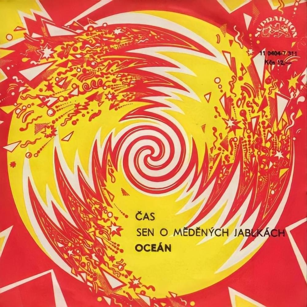 Album cover art for "Čas [Single Mix]" by Oceán (CZE)