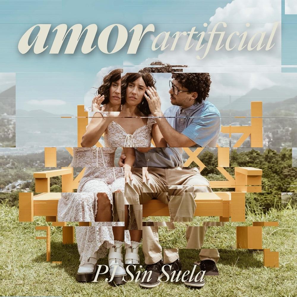 Album cover art for "Amor Artificial" by PJ Sin Suela