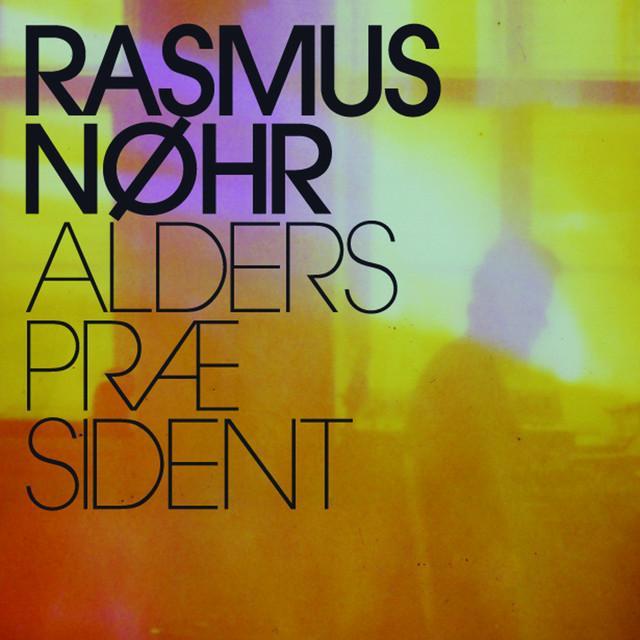 Album cover art for "Alderspræsident" by Rasmus Nøhr