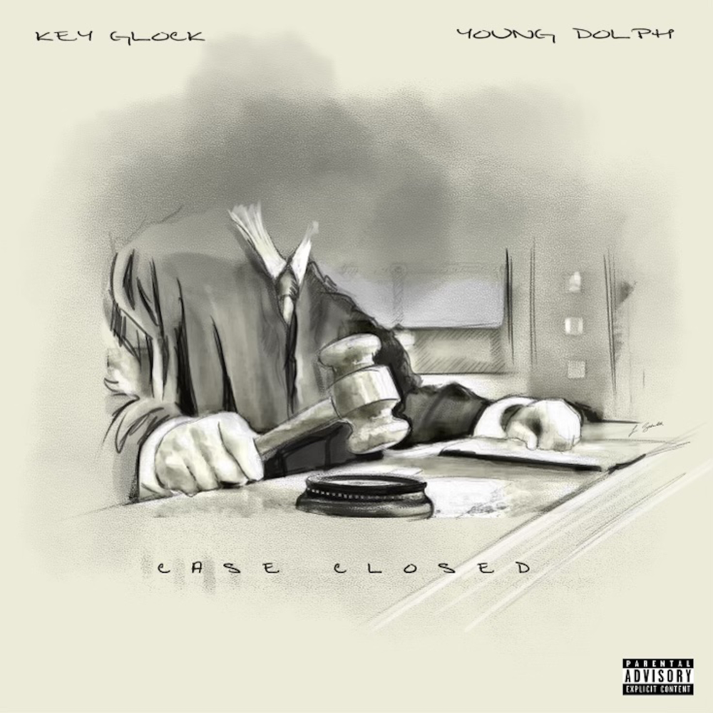 Album cover art for "Case Closed" by Young Dolph