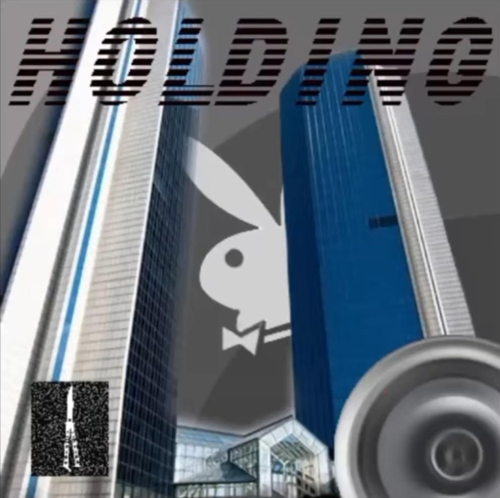 Album cover art for "HOLDING" by GLEBASTA SPAL