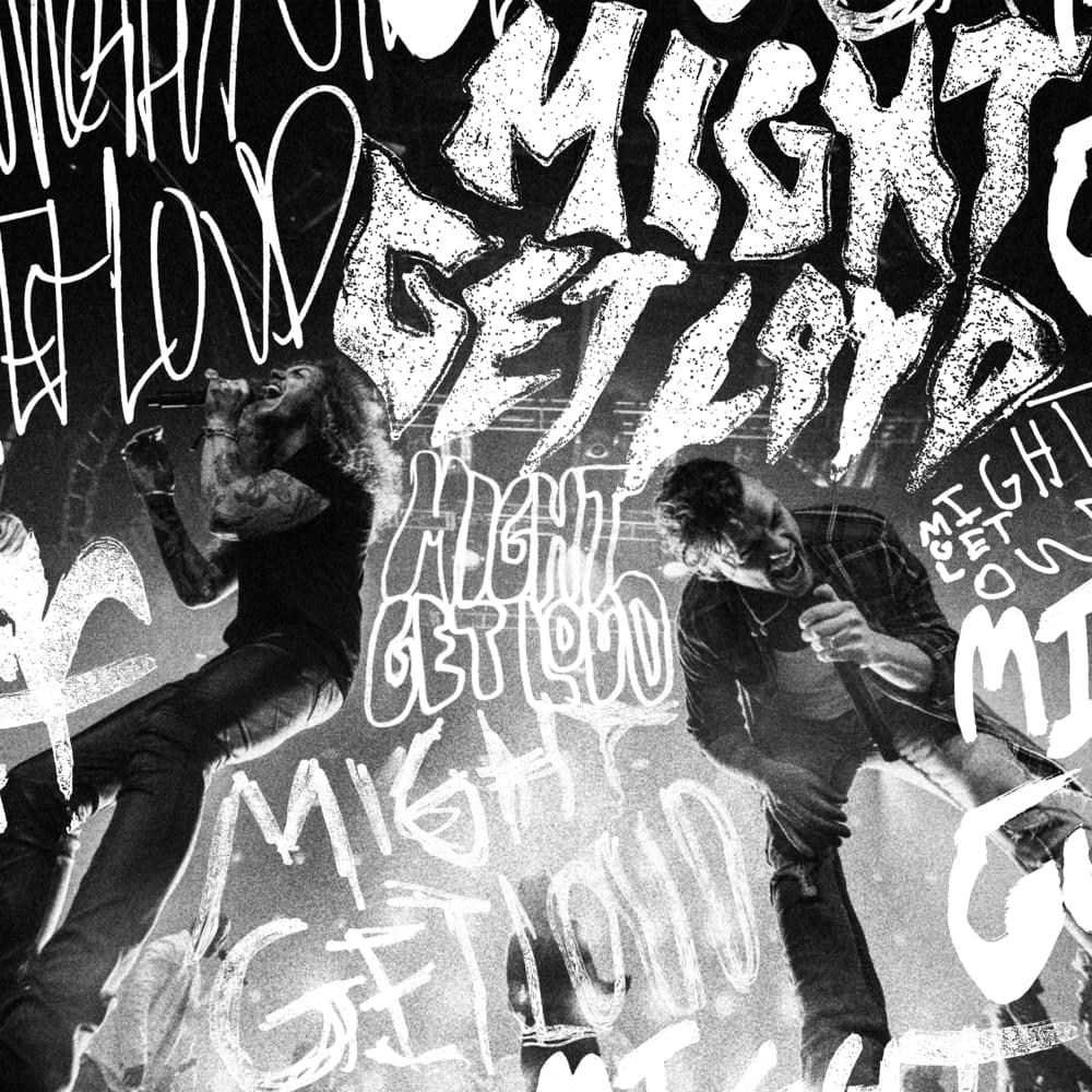 Album cover art for "Might Get Loud" by Elevation Worship & Chris Brown (Elevation) & Brandon Lake & Tiffany Hudson