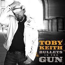 Album cover art for "Bullets In The Gun" by Toby Keith