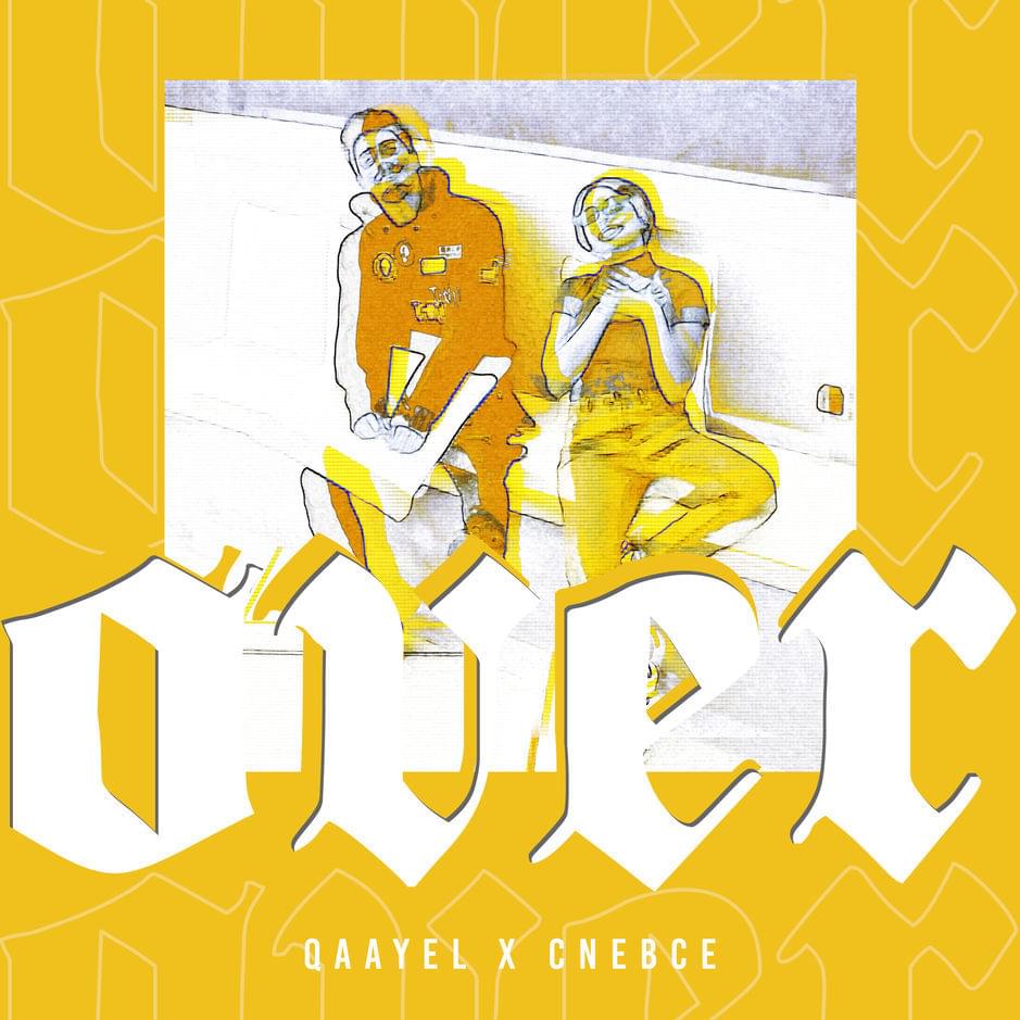 Album cover art for "Over" by Qaayel