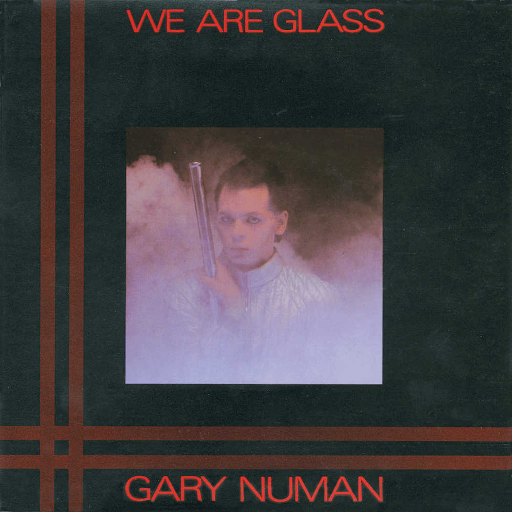 Album cover art for "We Are Glass" by Gary Numan