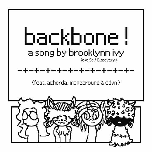 Album cover art for "backbone !" by Self Discovery & ‍achorda & ​mopearound & edyn (USA)
