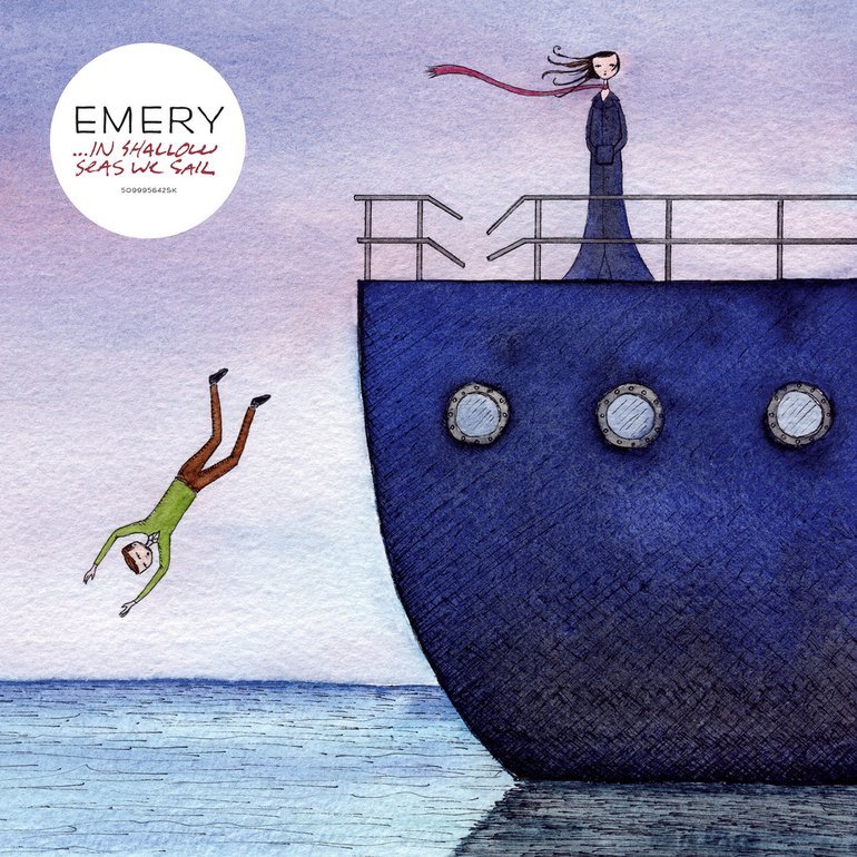 Album cover art for "Cutthroat Collapse" by Emery