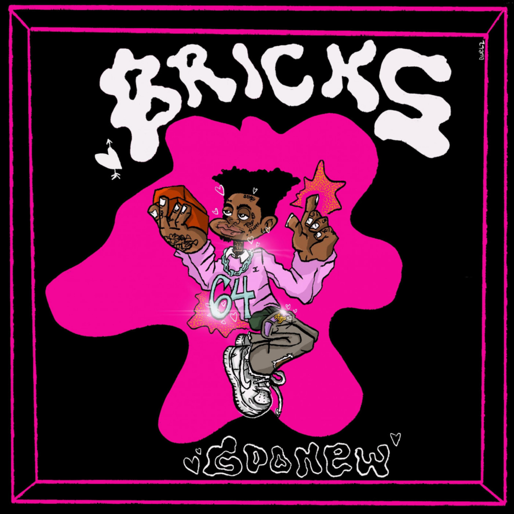 Album cover art for "Bricks" by Goonew