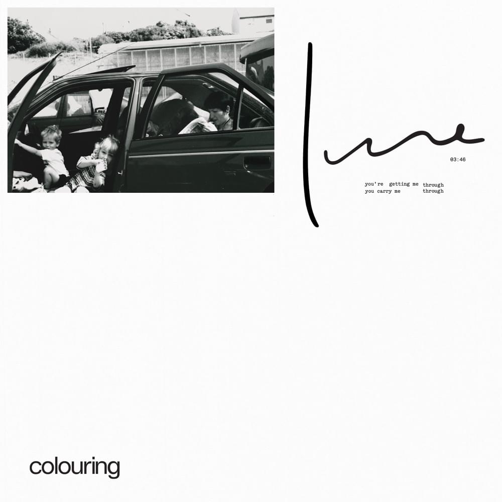 Album cover art for "Lune" by Colouring