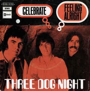 Album cover art for "Celebrate" by Three Dog Night