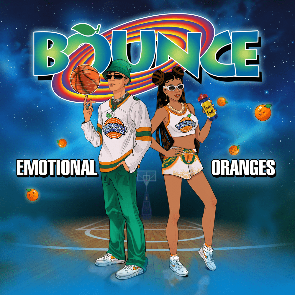 Album cover art for "Bounce" by Emotional Oranges