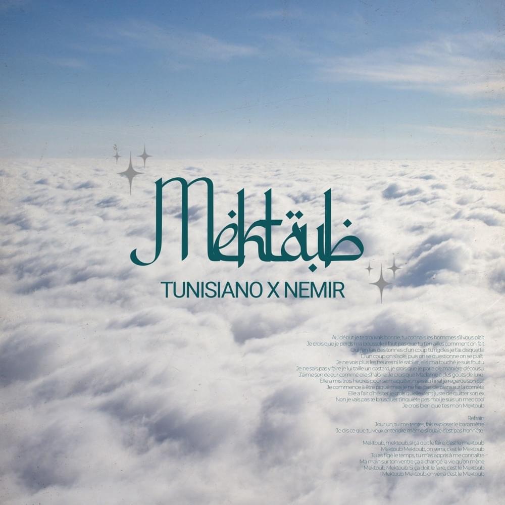 Album cover art for "Mektoub" by Tunisiano & Nemir
