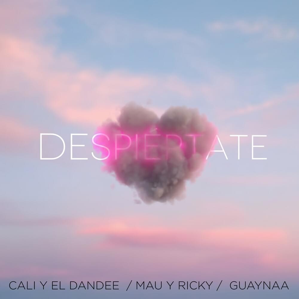 Album cover art for "Despiértate" by Cali y El Dandee
