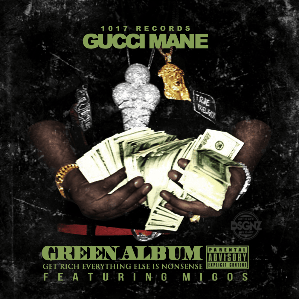 Album cover art for "Skerr" by Gucci Mane & Young Dolph