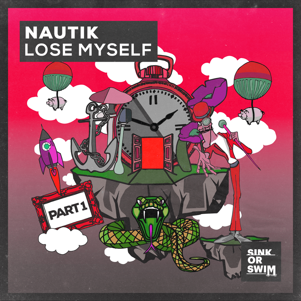 Album cover art for "Lose Myself" by Nautik