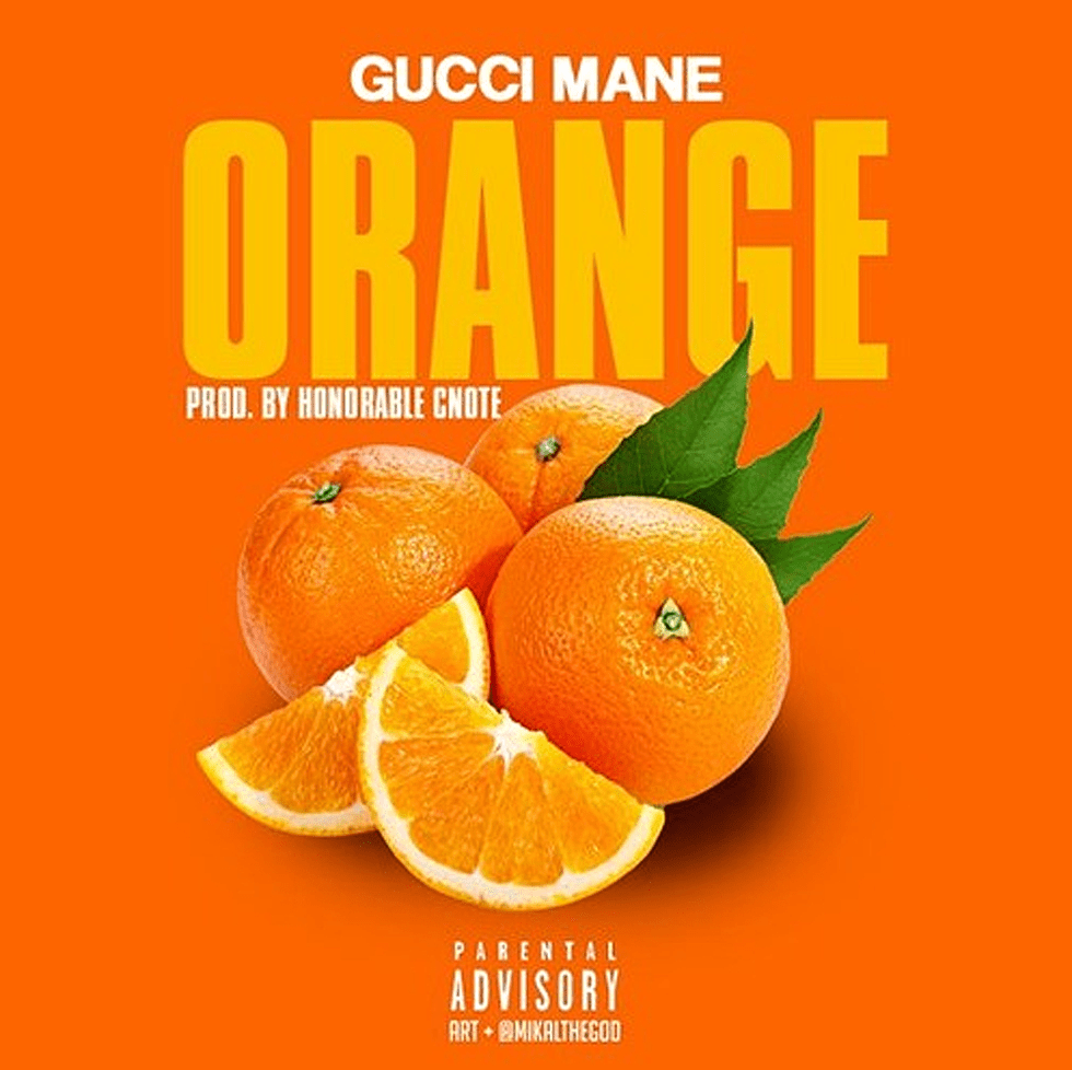 Album cover art for "Orange" by Gucci Mane