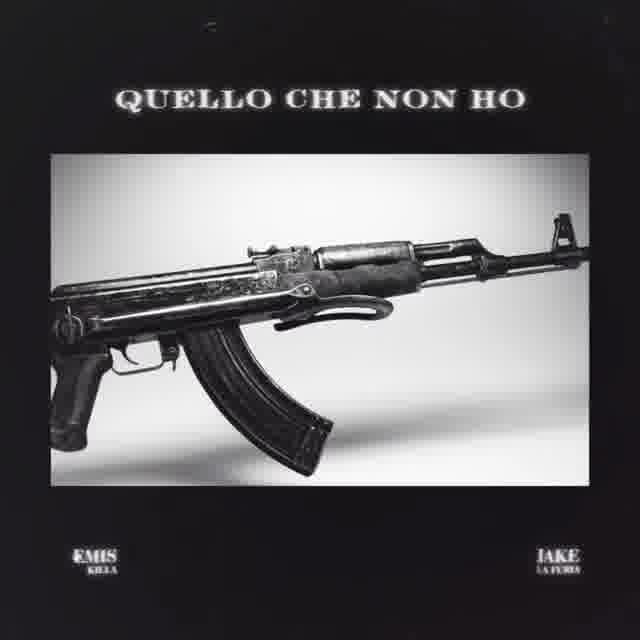 Album cover art for "Quello che non ho" by Emis Killa