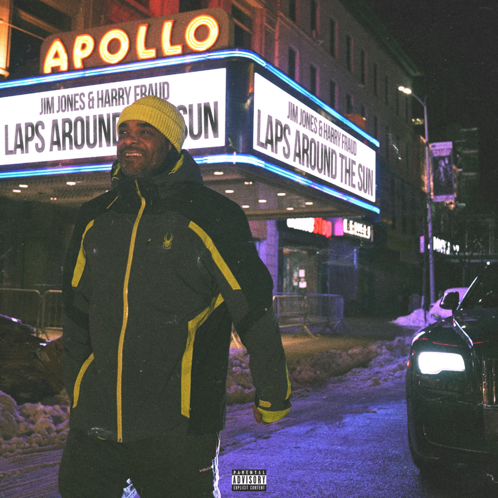 Album cover art for "Laps Around the Sun" by Jim Jones
