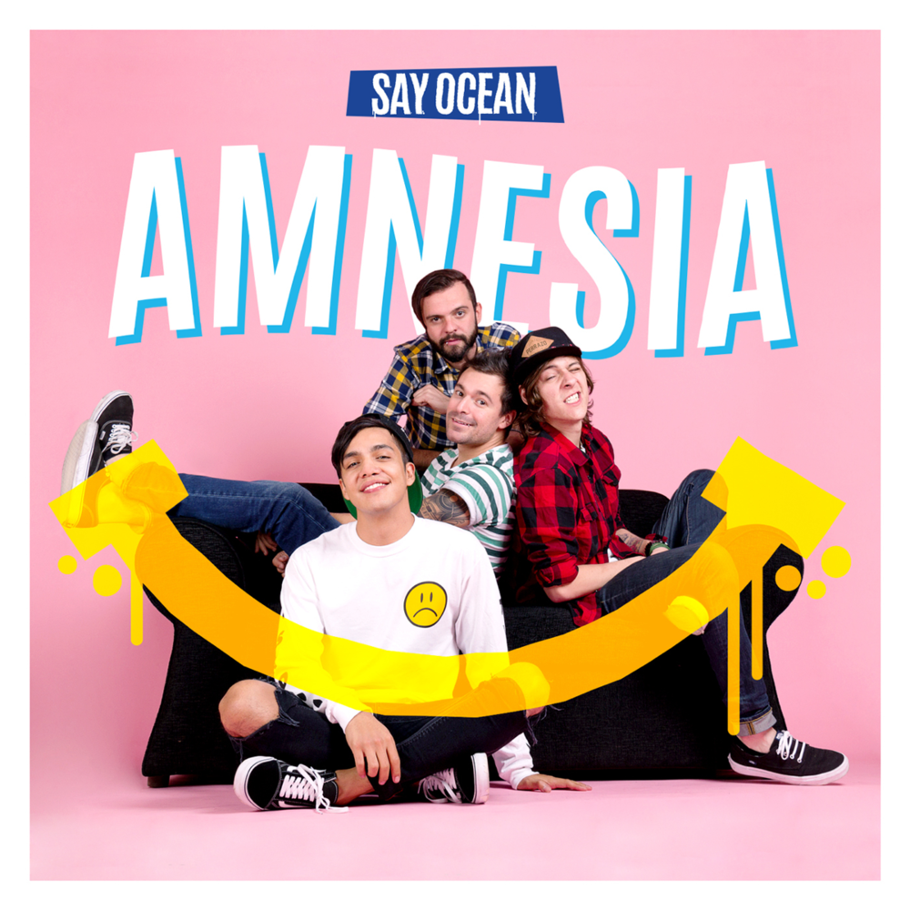 Album cover art for "Amnesia" by Say Ocean