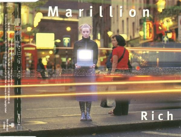 Album cover art for "Rich" by Marillion
