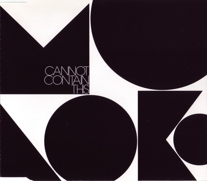 Album cover art for "Cannot Contain This" by Moloko