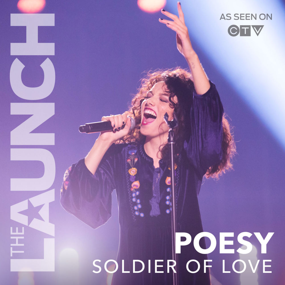 Album cover art for "Soldier of Love" by POESY