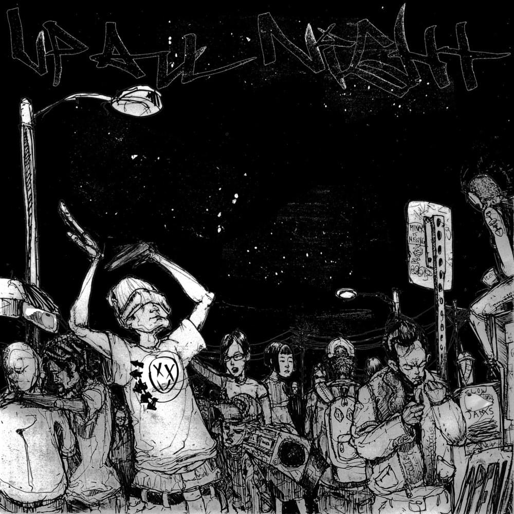Album cover art for "Up All Night" by blink-182