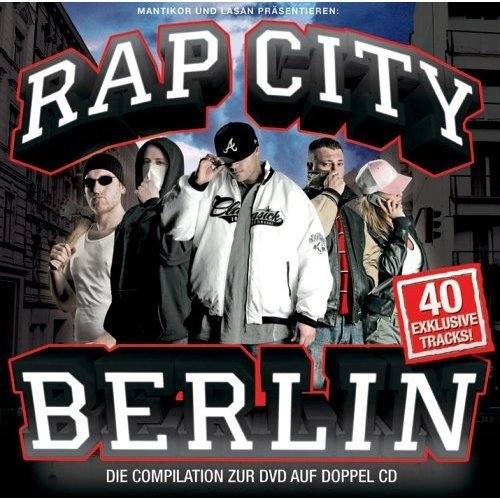 Album cover art for "Willkommen in Berlin (Remix)" by Fler & Megaloh & Tony D & Harris & Shizoe & MC Bogy & Sido & G-Hot & Frauenarzt & B-Tight