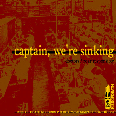 Album cover art for "Doctors" by Captain, We’re Sinking
