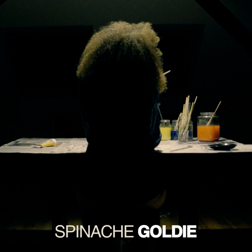 Album cover art for "Goldie" by Spinache