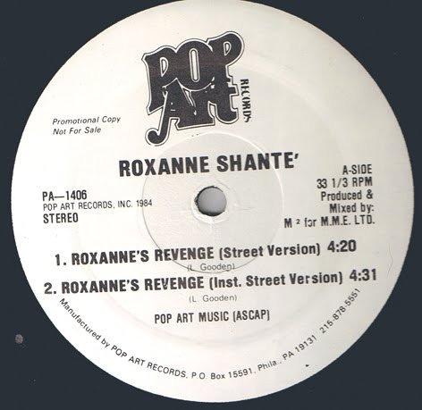 Album cover art for "Roxanne’s Revenge" by Roxanne Shanté