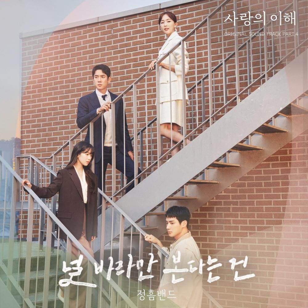 Album cover art for "Thanks" by Jungheum Band (정흠밴드)