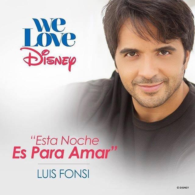 Album cover art for "Esta Noche Es Para Amar" by Luis Fonsi