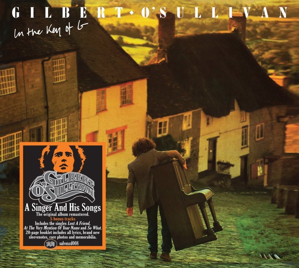 Album cover art for "Forever Wondering" by Gilbert O’Sullivan