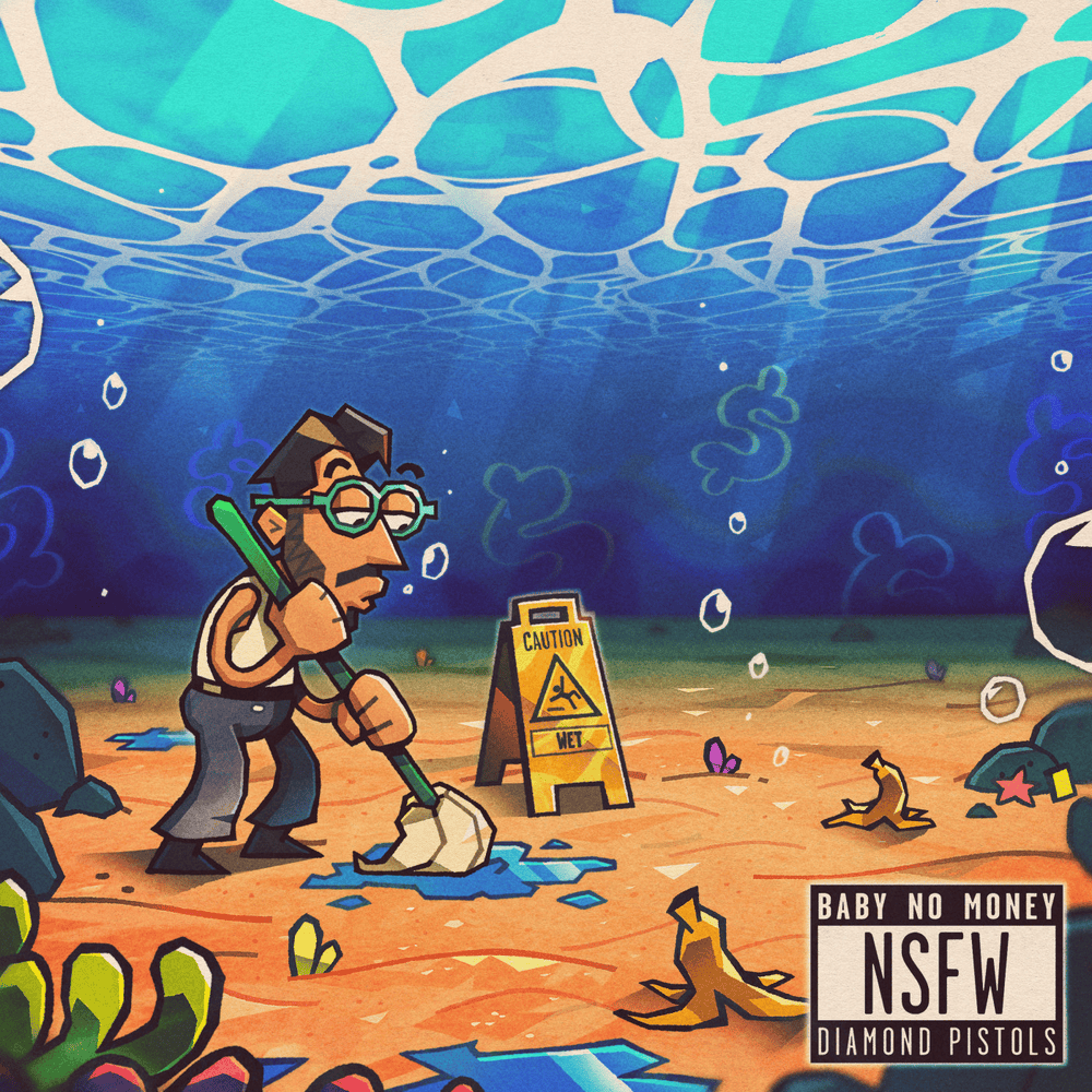 Album cover art for "NSFW" by bbno$