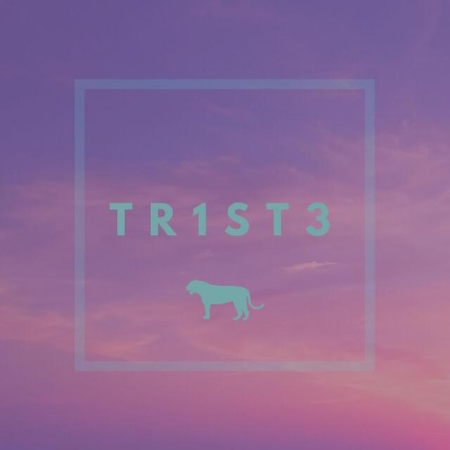 Album cover art for "TR1ST3" by Jona ALK