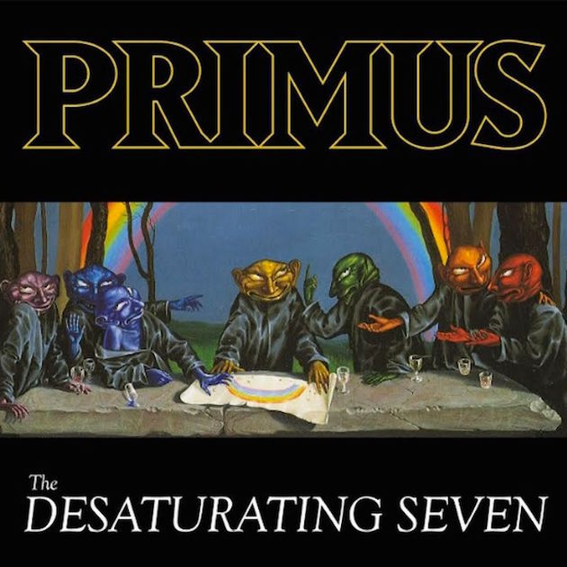 Album cover art for "The Seven" by Primus