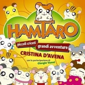 Album cover art for "Hamtaro Ham Ham Friends" by Cristina D’Avena