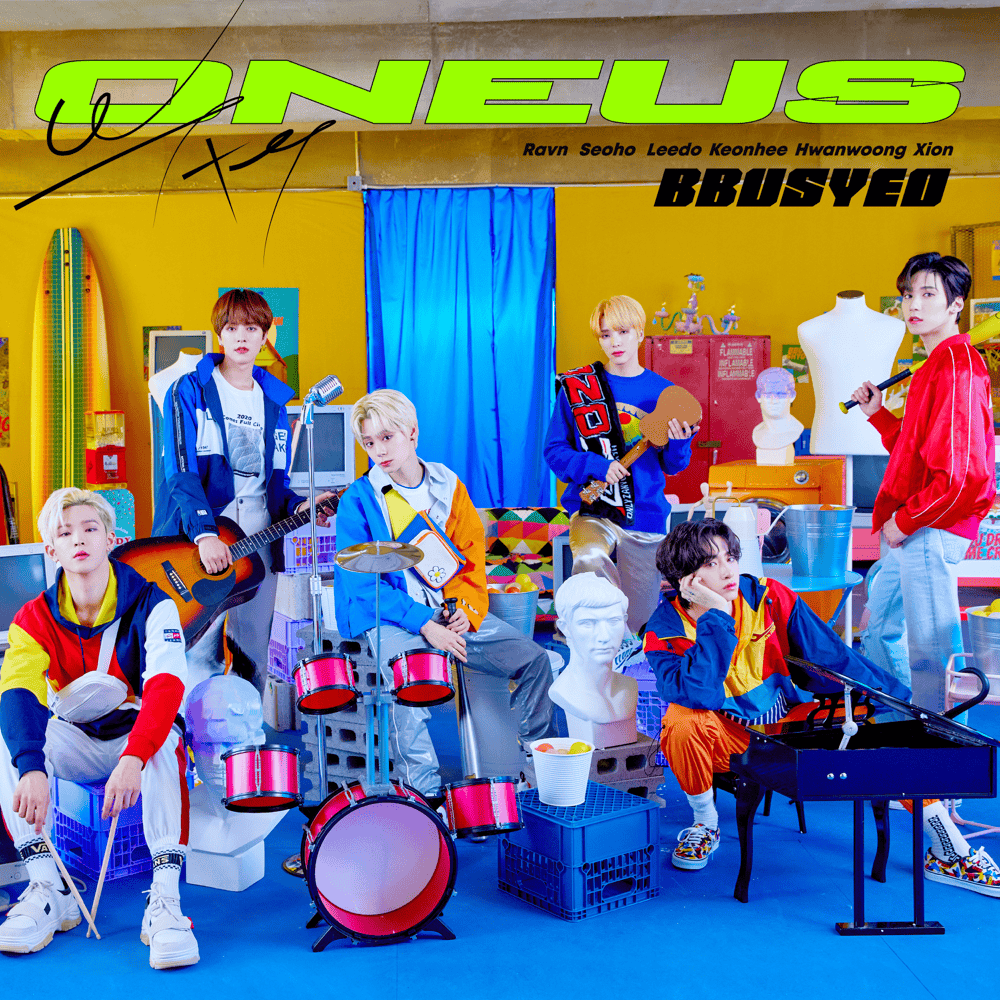 Album cover art for "뿌셔 (BBUSYEO)" by ONEUS