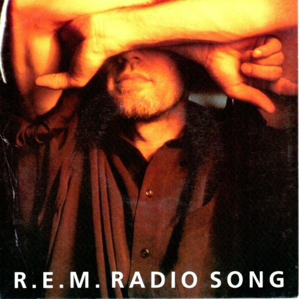 Album cover art for "Radio Song" by R.E.M. & KRS-One