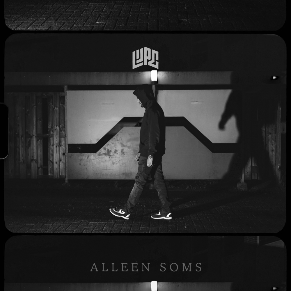 Album cover art for "Alleen Soms" by Lijpe