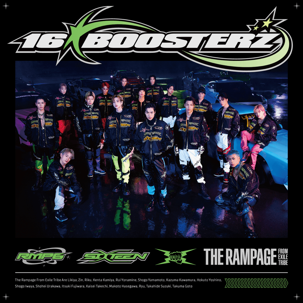 Album cover art for "BIONIC" by THE RAMPAGE from EXILE TRIBE