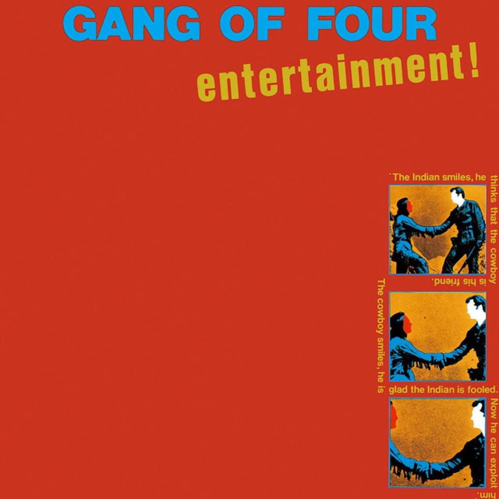 Album cover art for "Damaged Goods" by Gang of Four
