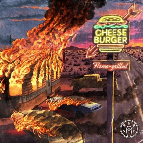 Album cover art for "Cheeseburger" by Space Laces