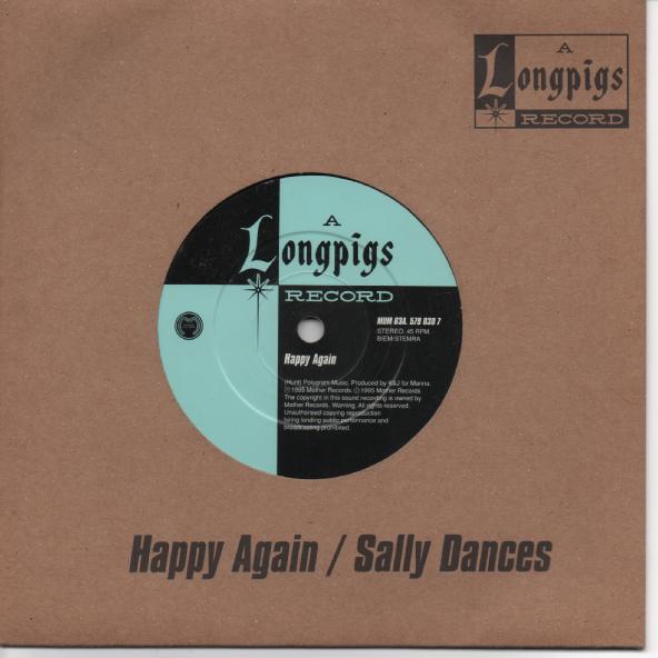 Album cover art for "Happy Again" by Longpigs